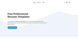 Screenshot resumesector.com