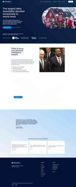 Снимак екрана globalpost.com
