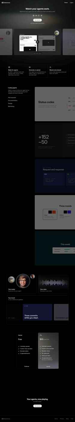 Screenshot mainframe.app