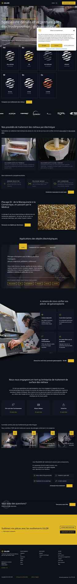 Screenshot gilor.fr