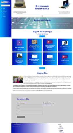 Screenshot parsonsys.com