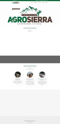 Screenshot agrosierra.org