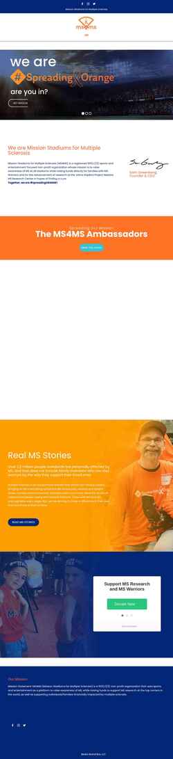 Screenshot ms4ms.org