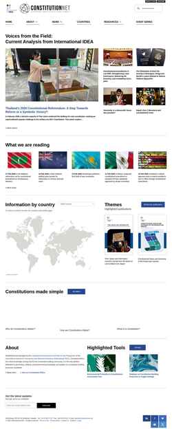 Ekran görüntüsü constitutionnet.org