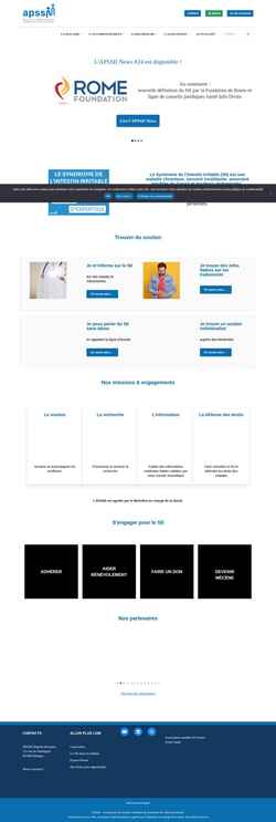Screenshot apssii.org