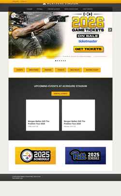 Screenshot acrisurestadium.com