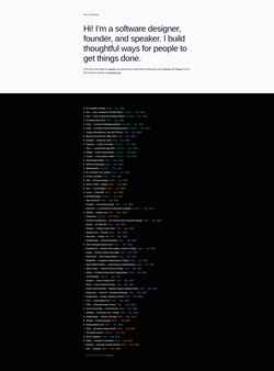Screenshot tomcreighton.com