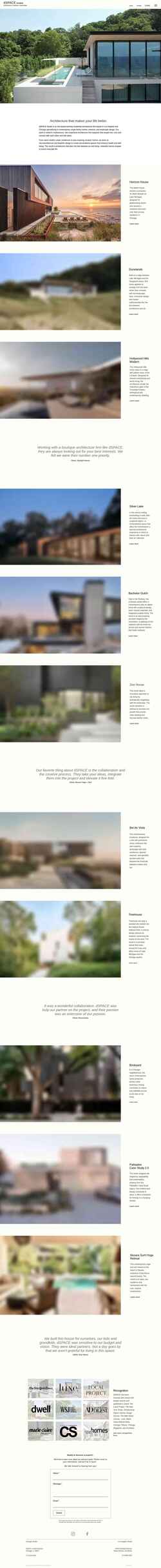 Screenshot www.dspacestudio.com