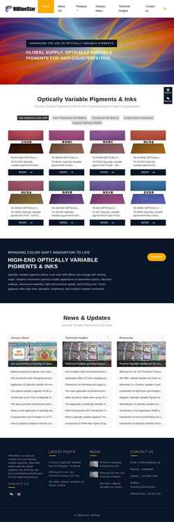Screenshot www.hibluestar.com