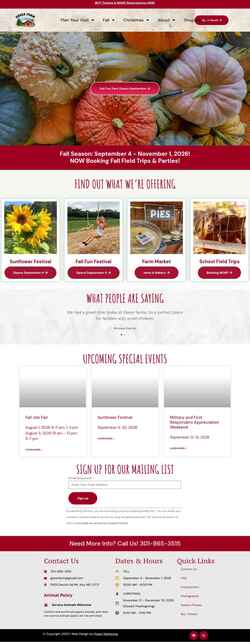 Screenshot gaverfarm.com