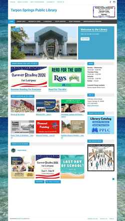 Screenshot tarponlibrary.org
