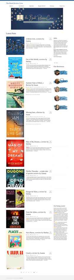 Captură de ecran thebookreviewcrew.com