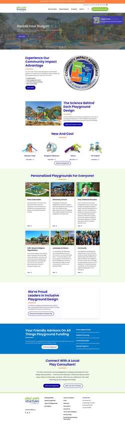 Captura de pantalla www.playandpark.com