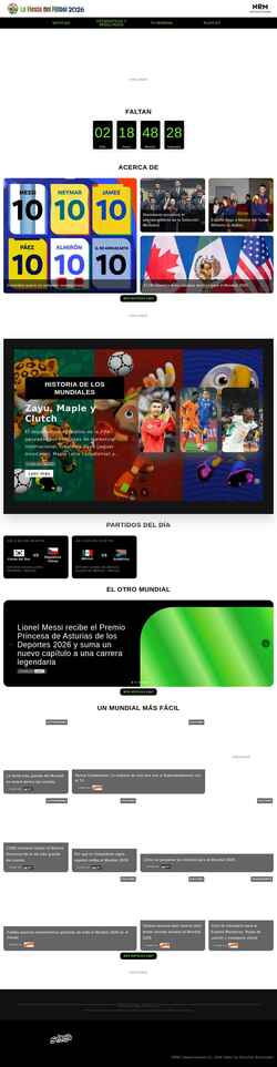 Screenshot fiestafutbol.com.mx