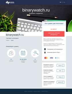 Screenshot binarywatch.ru