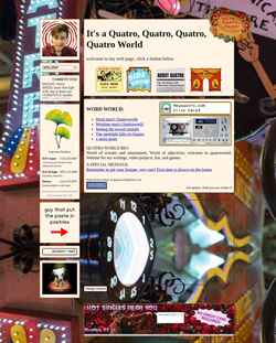 Screenshot quatroworld.net