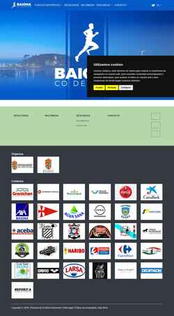 Screenshot baionacodeporte.gal