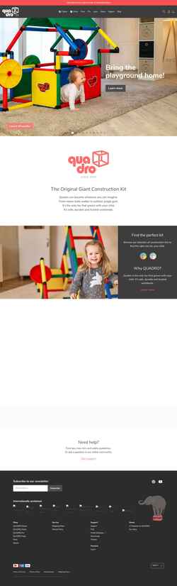 Screenshot quadromacao.com