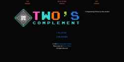 Captura de pantalla www.twoscomplement.org