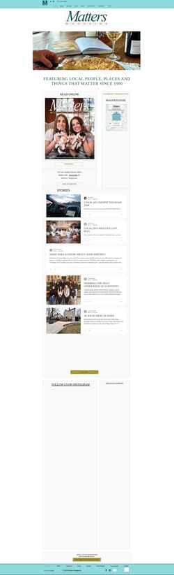 Captura de pantalla www.mattersmagazine.com