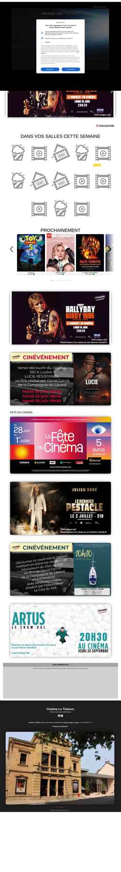 Screenshot trianon-mende.fr