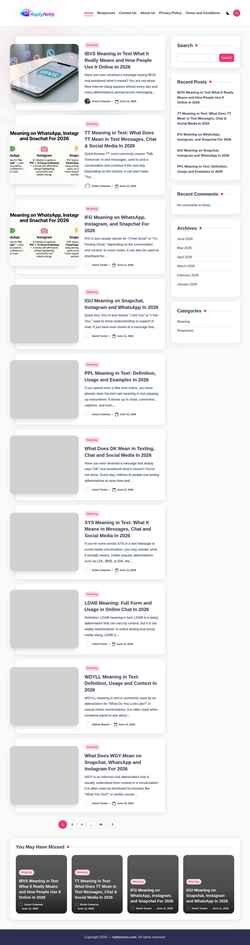 Screenshot repllynova.com