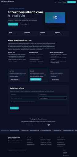 Screenshot interconsultant.com