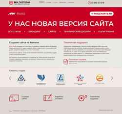 Screenshot molchstudio.ru