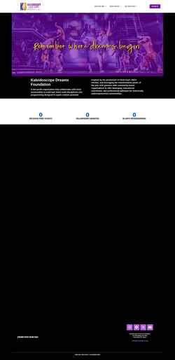 Screenshot kd-foundation.org