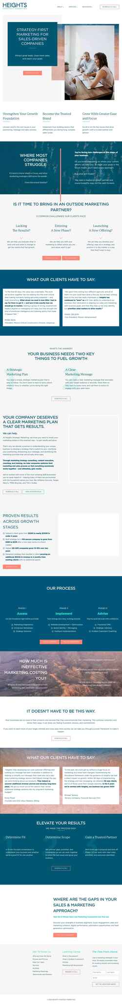 Captura de pantalla heightsstrategic.com