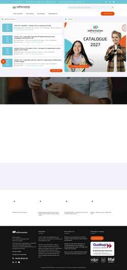 Screenshot ediformation.fr