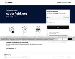 Snímek obrazovky cyberfight.org