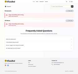 Στιγμιότυπο οθόνης tfoodbd.com
