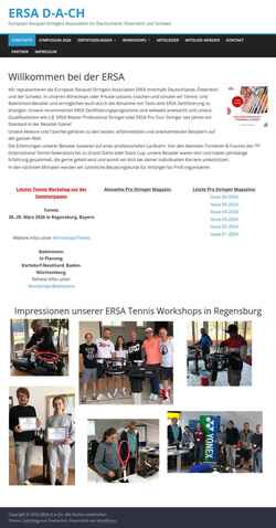 Screenshot ersa-dach.com