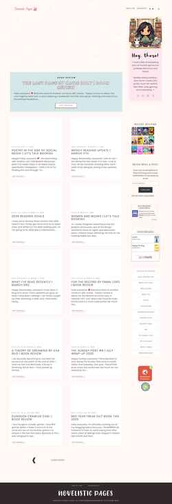 Captura de pantalla novelisticpages.com