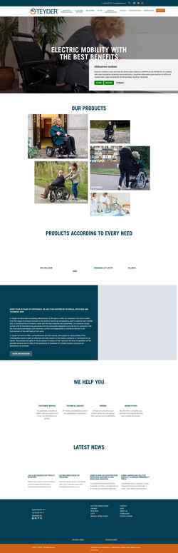 Screenshot teyder.com
