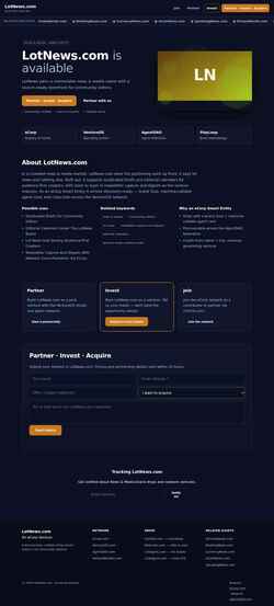 Screenshot lotnews.com
