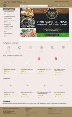 Ekran görüntüsü food4you.com.ua