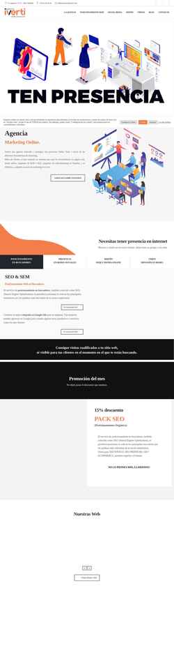 Screenshot www.iverti.com