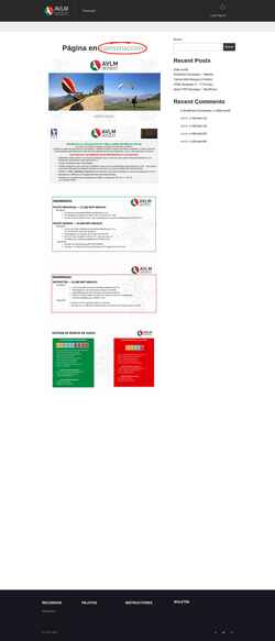 Screenshot avlm.com.mx