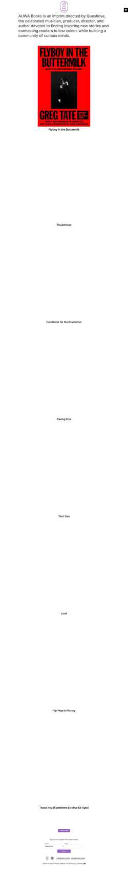 Screenshot auwabooks.com