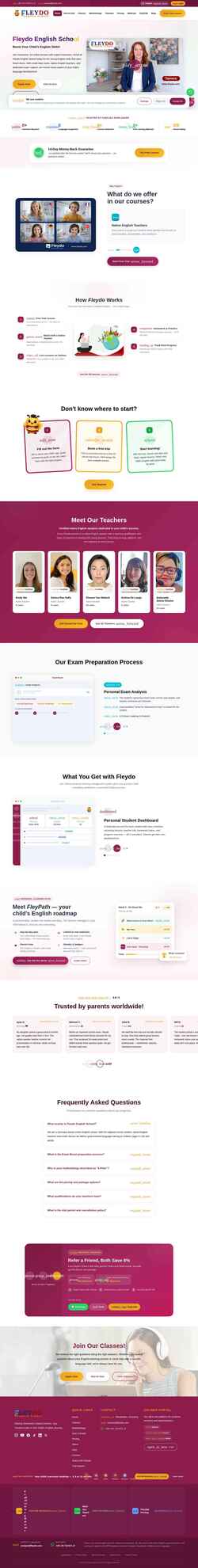 Screenshot www.fleydo.com
