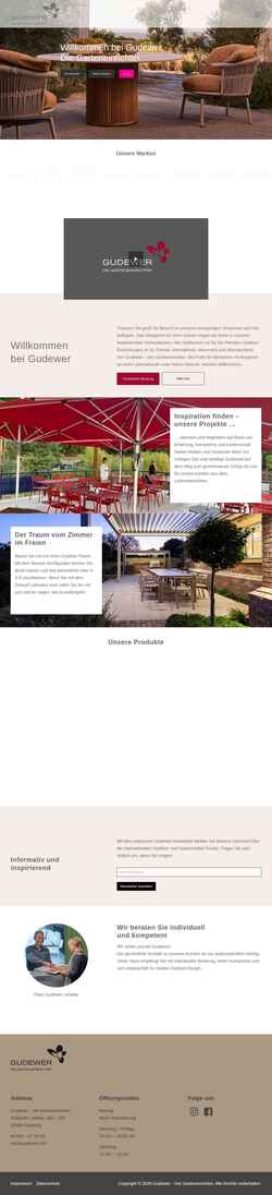 Screenshot gudewer.com