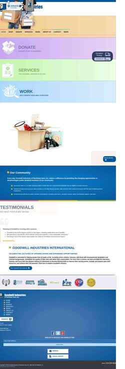 Screenshot visitgoodwill.com