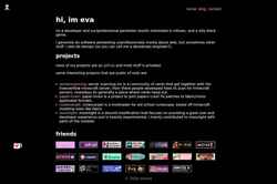 Screenshot eva.ac