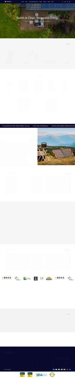 Skärmdump store.solarcellzusa.com