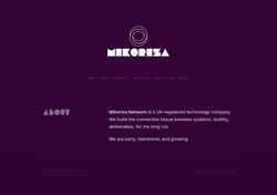 Screenshot mikoriza.network