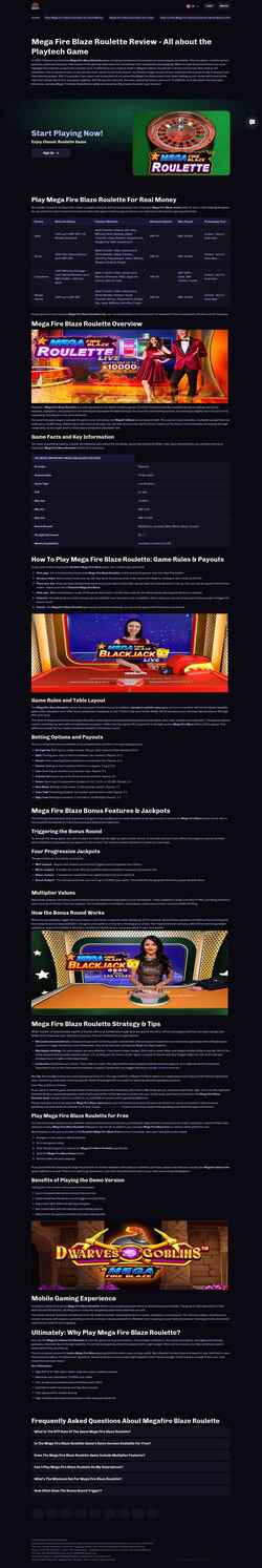 Screenshot megafireblaze.uk