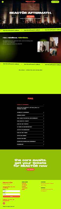 Screenshot reactor.events