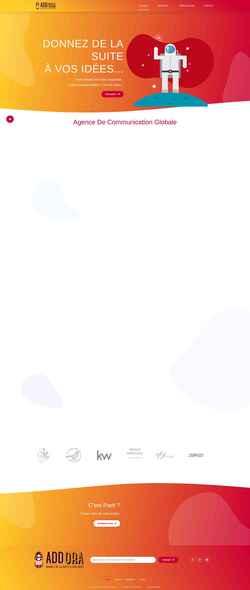 Screenshot addora.fr